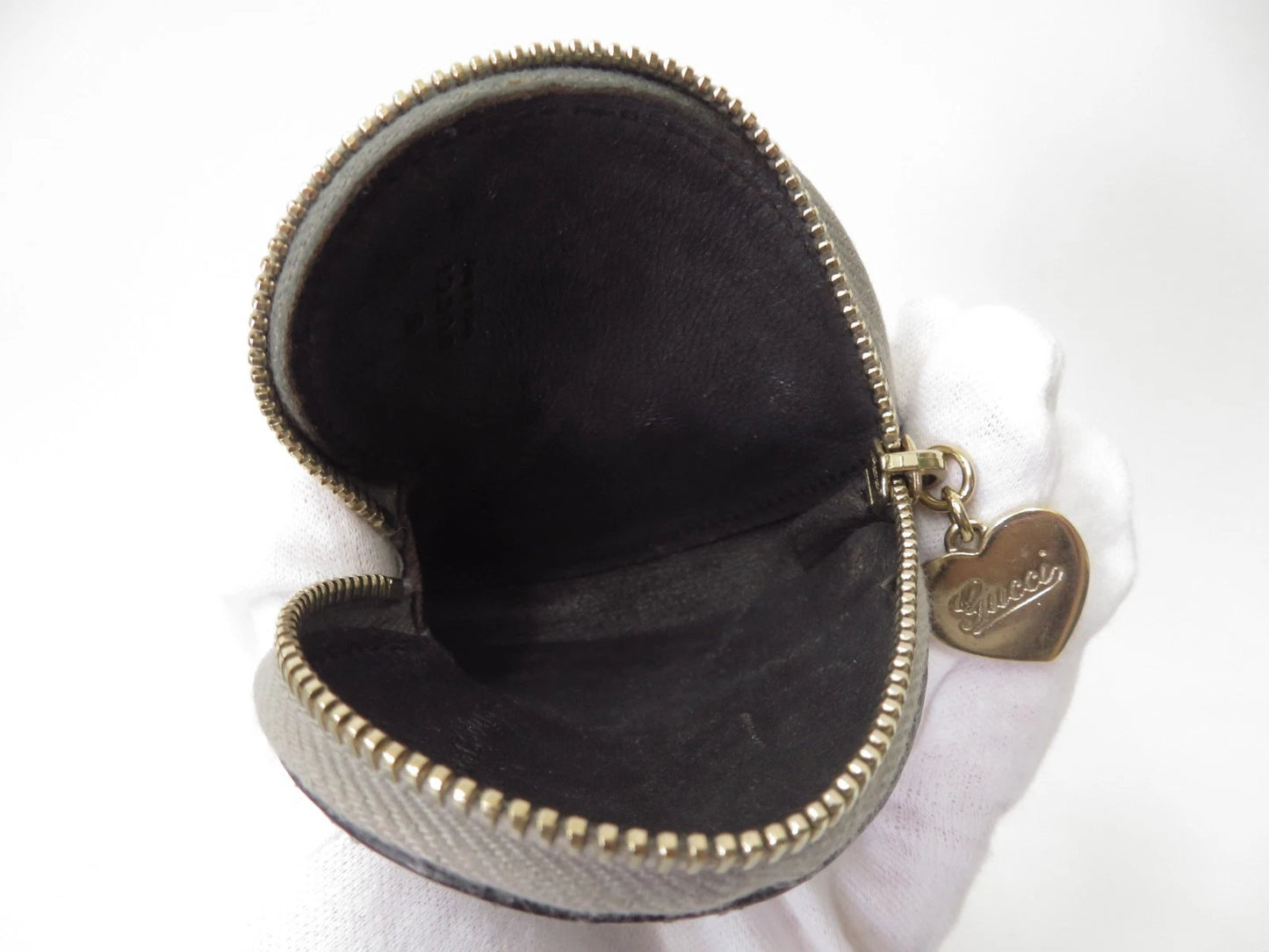 $520 GUCCI Guccissima Leather Coin Purse Compact Wallet