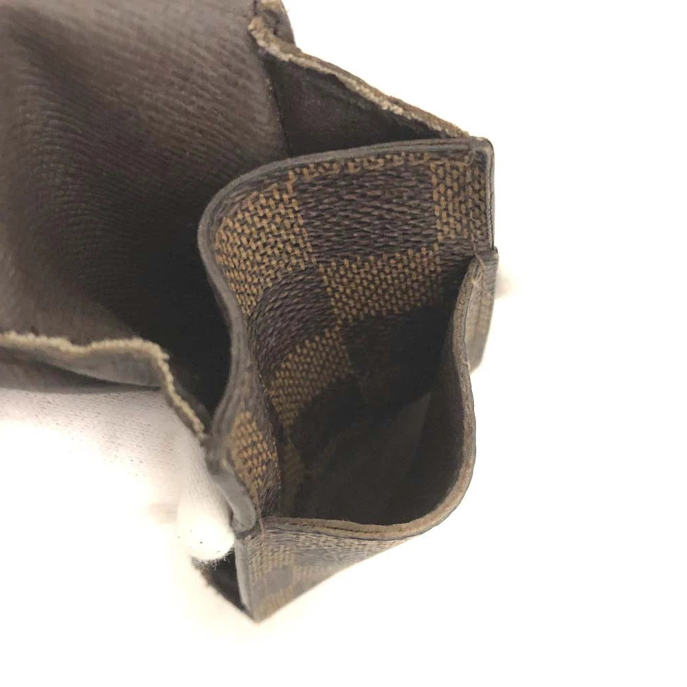 Louis Vuitton Damier Cigarette Tobacco Case Brown CT0182