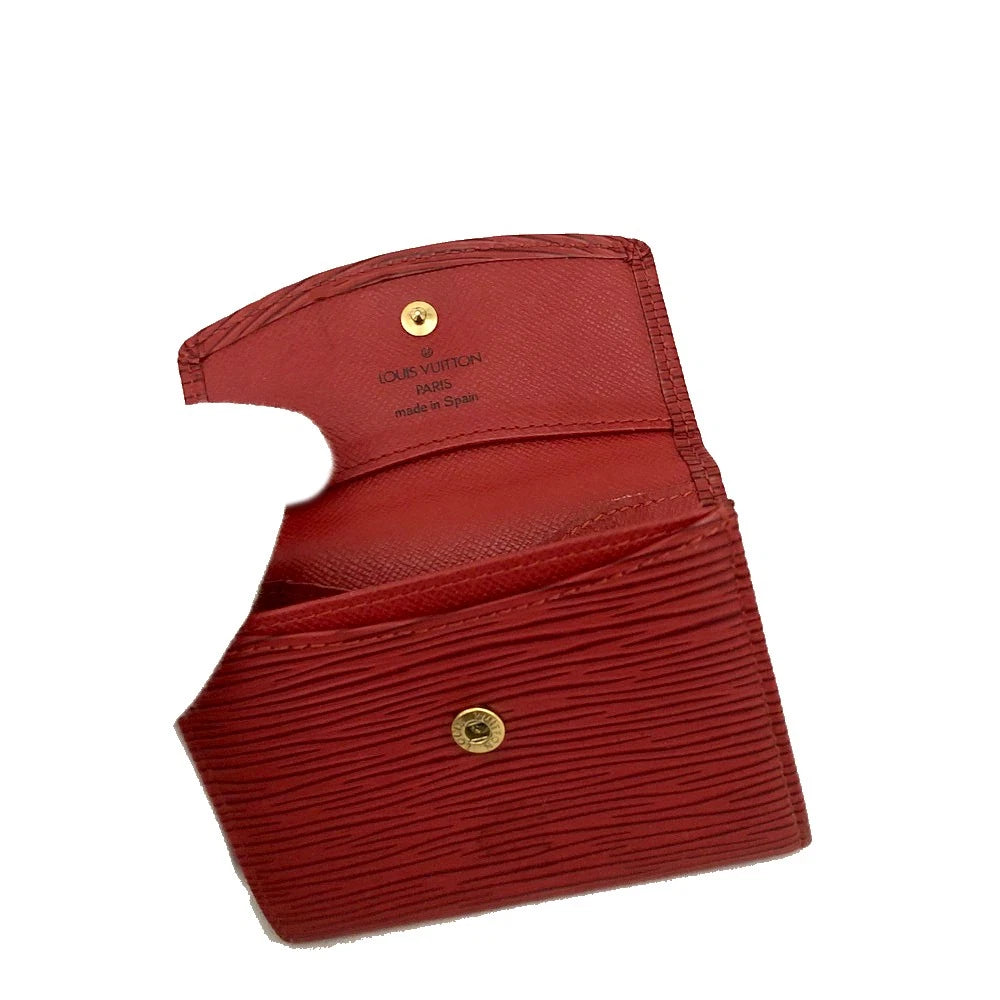 Louis Vuitton Epi Porte Mannaie Simple Leather Coin Purse Wallet CA0020