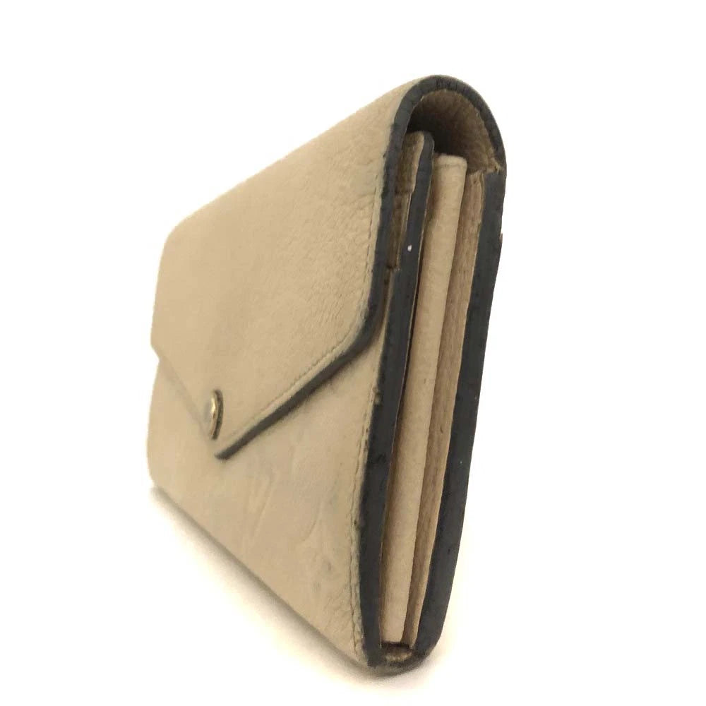$750 Louis Vuitton Monogram Empreinte Portefeiulle Sarah Long Wallet CA1128