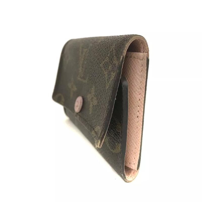 Louis Vuitton  Monogram Multicles 6 Key Holder Rose Ballerine CT2187