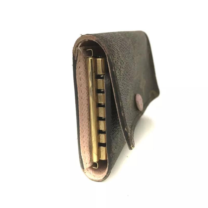 Louis Vuitton  Monogram Multicles 6 Key Holder Rose Ballerine CT2187