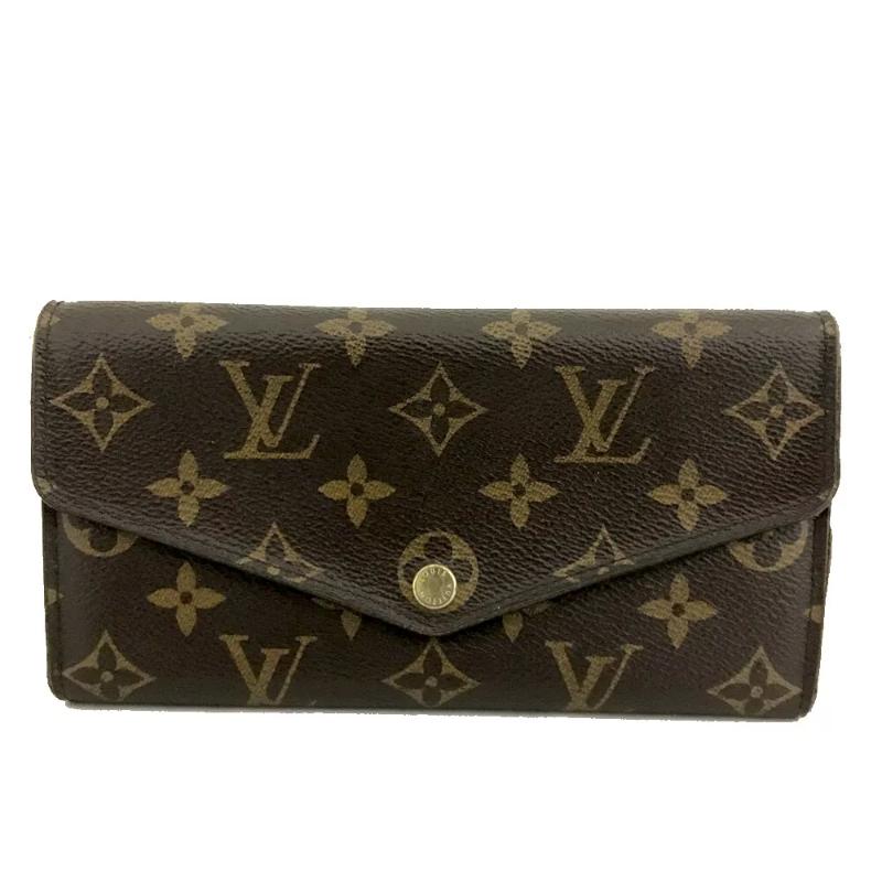 Louis Vuitton  Monogram Sarah Wallet NM Fuchsia SN1149