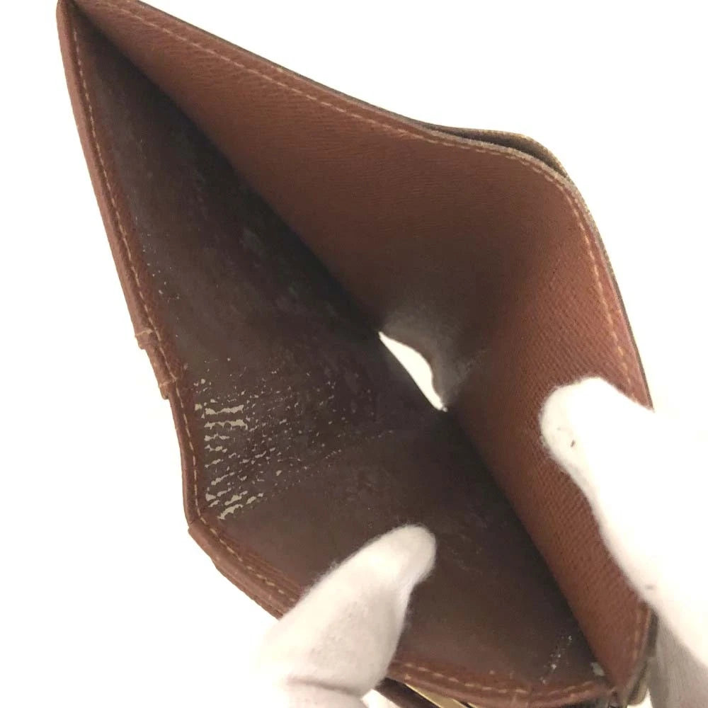$750 2000 Louis Vuitton Monogram French Kisslock Wallet SD1000