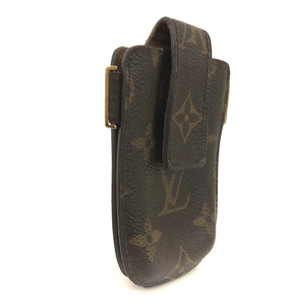 $250 Louis Vuitton Monogram Etui Telephone Japan Cellphone Case MI0042