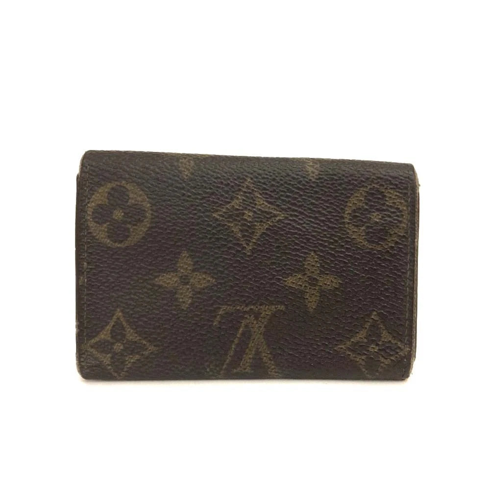 $345 Louis Vuitton Monogram Multicles 6 Ring Key Case Brown FL1903