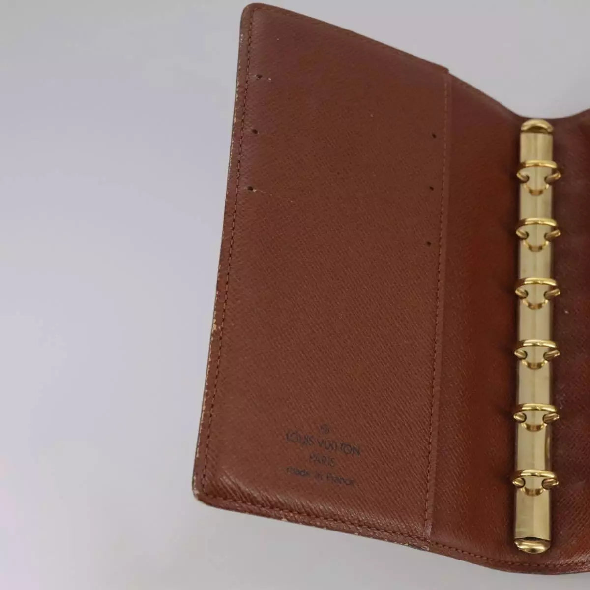 LOUIS VUITTON Monogram Small Ring Agenda Cover SP0041