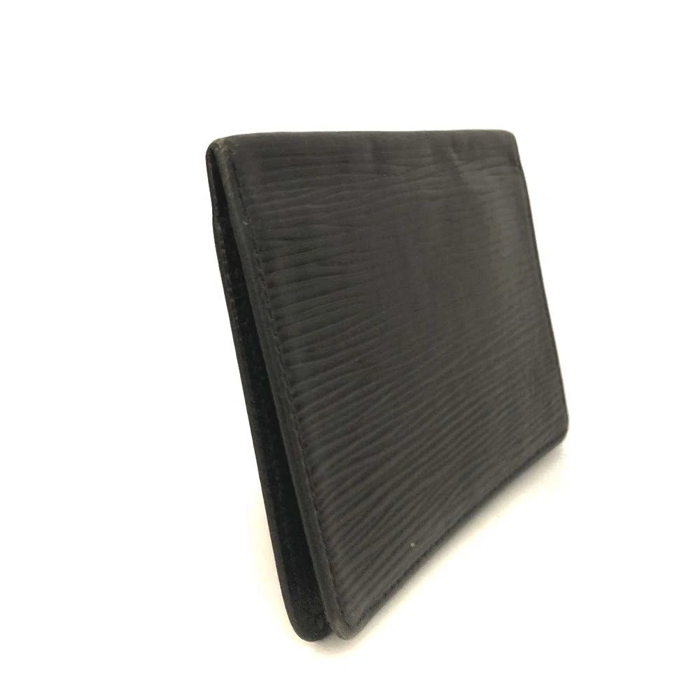 $350 Louis Vuitton Epi Porte 2 Cartes Vertical Leather Pass Card Case SP0041