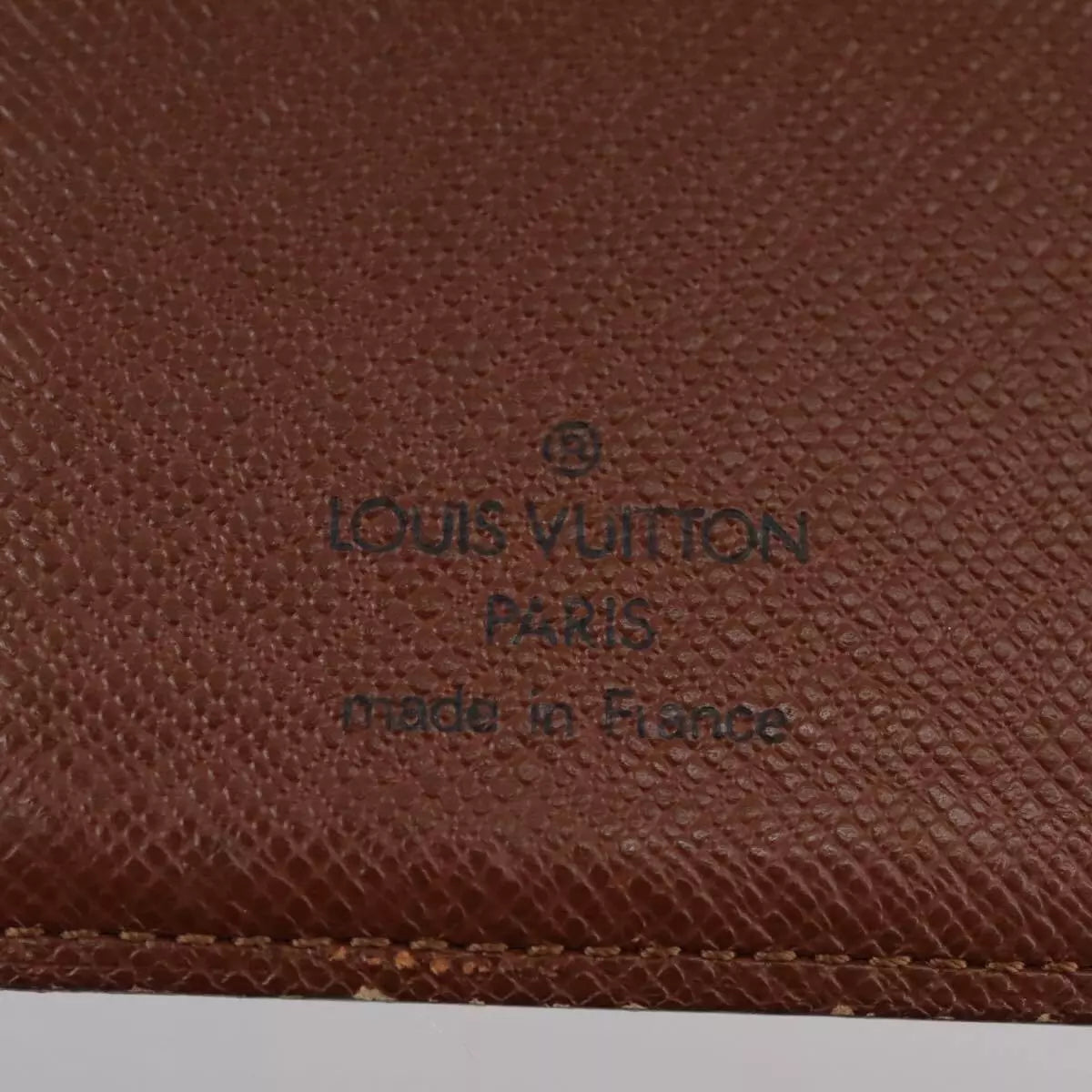 LOUIS VUITTON Monogram Small Ring Agenda Cover SP0041