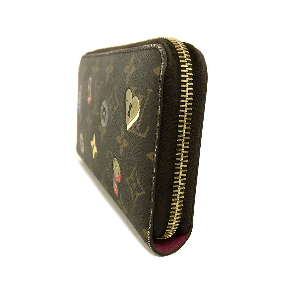 LOUIS VUITTON Monogram LV Love Lock Zippy Wallet MI0179
