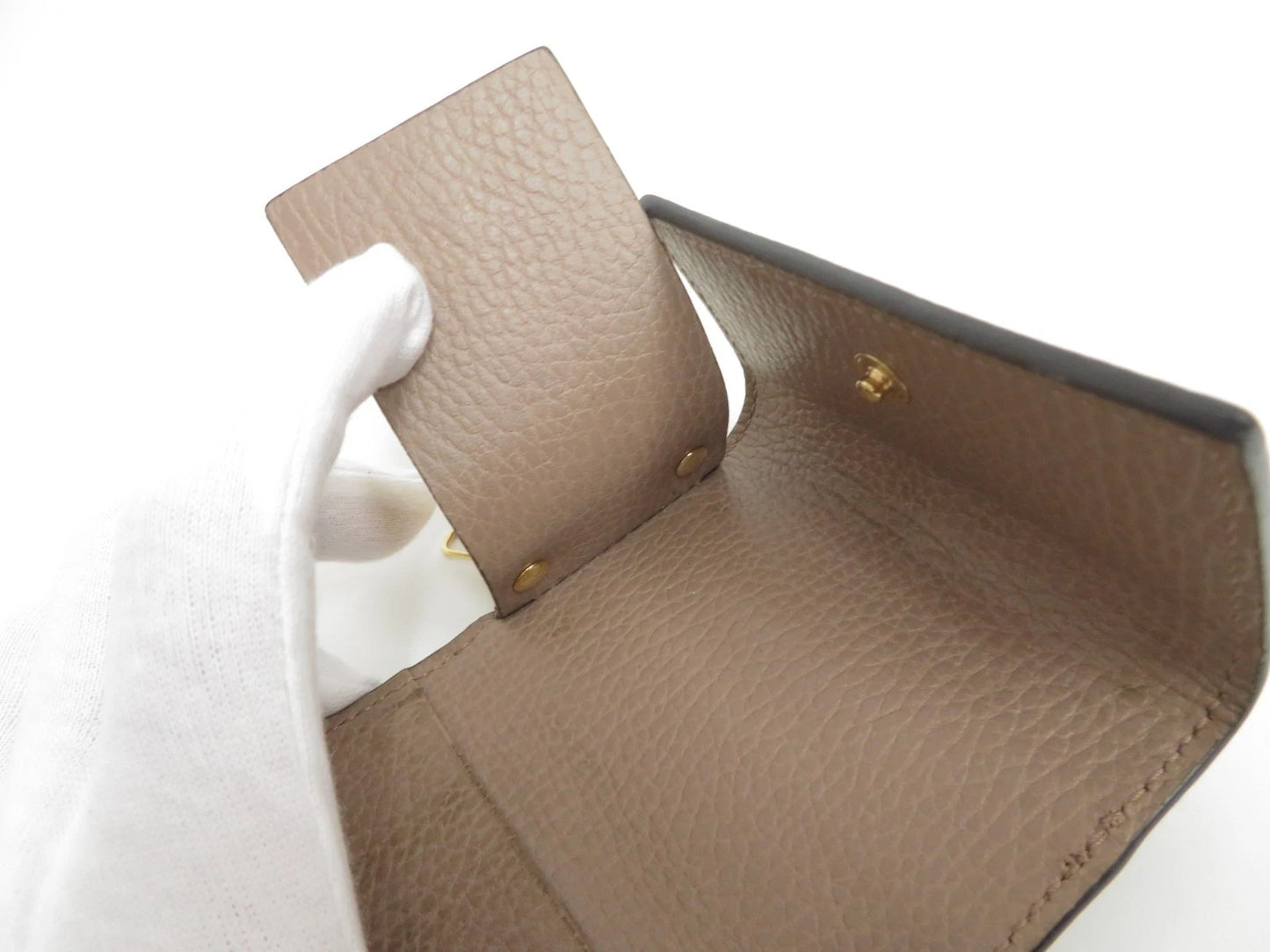 GUCCI GG Marmont Leather 6 Ring Key Case