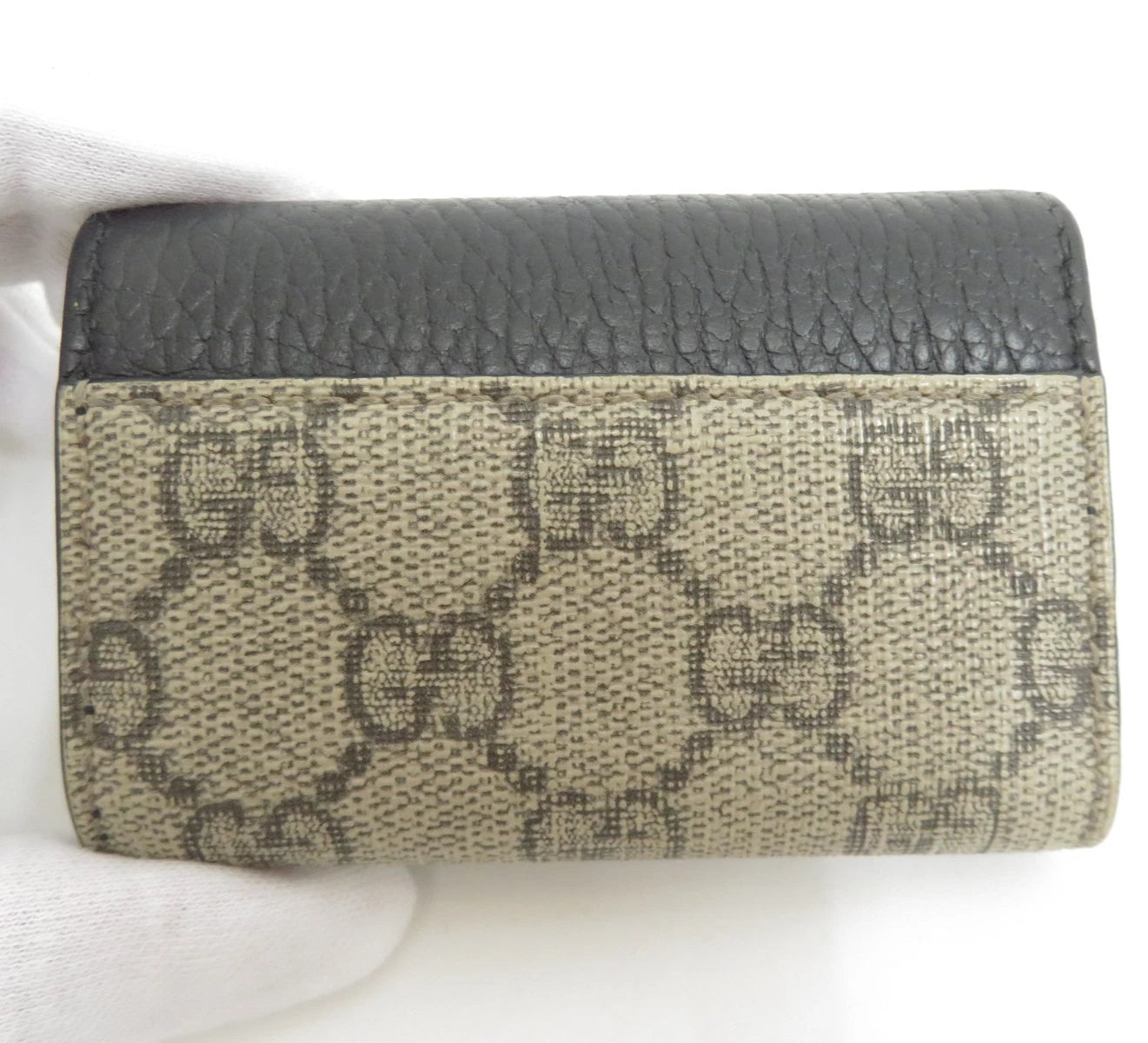 GUCCI GG Marmont Leather 6 Ring Key Case