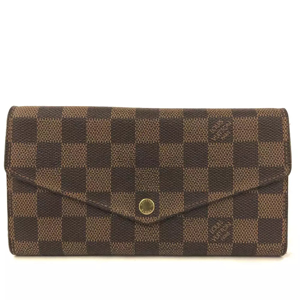 Louis Vuitton  Damier Ebene Sarah Wallet CT1116