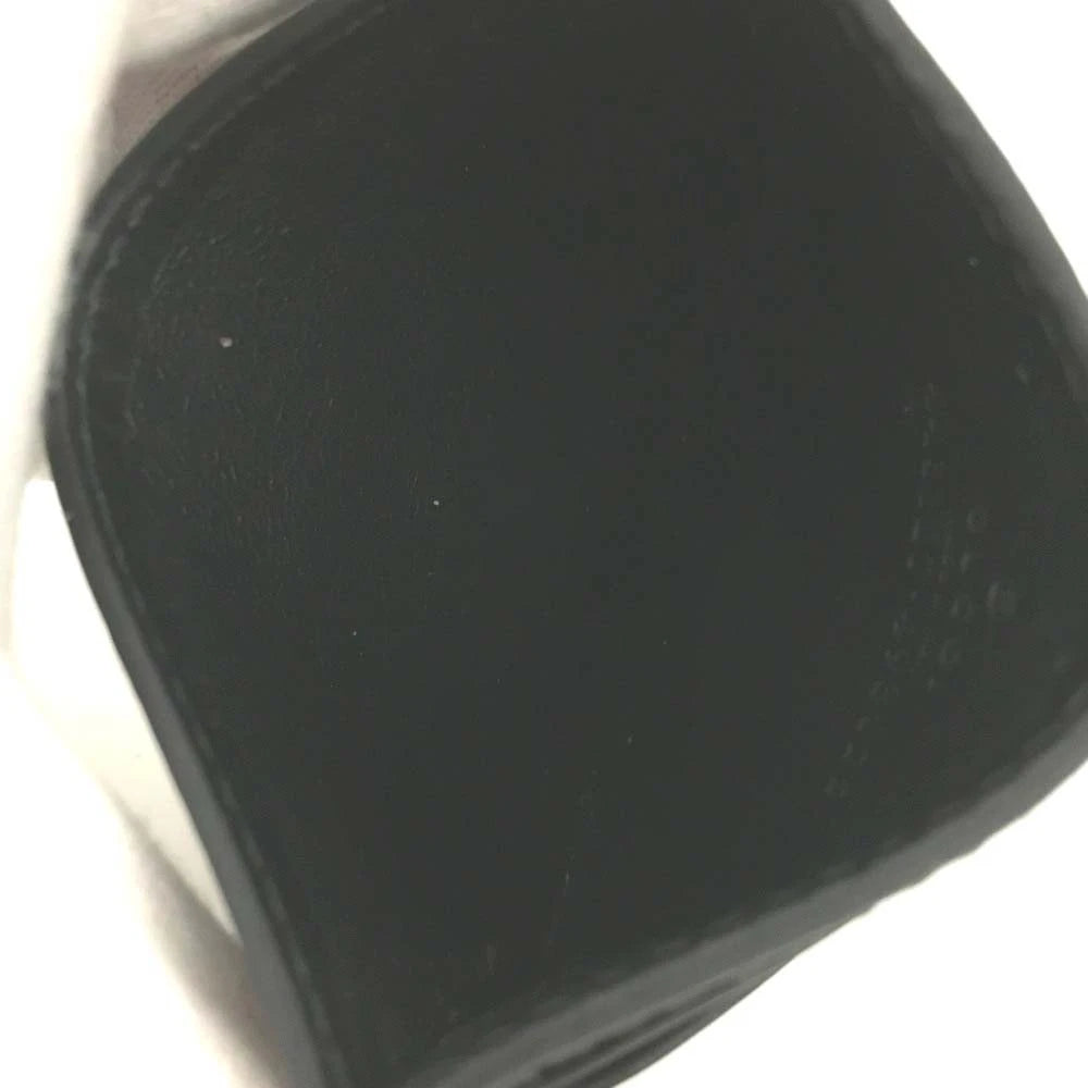 GUCCI GG Marmont Leather Card Case Black