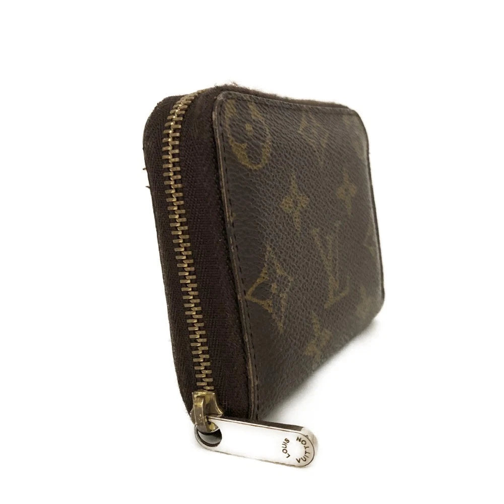 $550 2012 Louis Vuitton Monogram Zippy Coin Purse Wallet TS1152