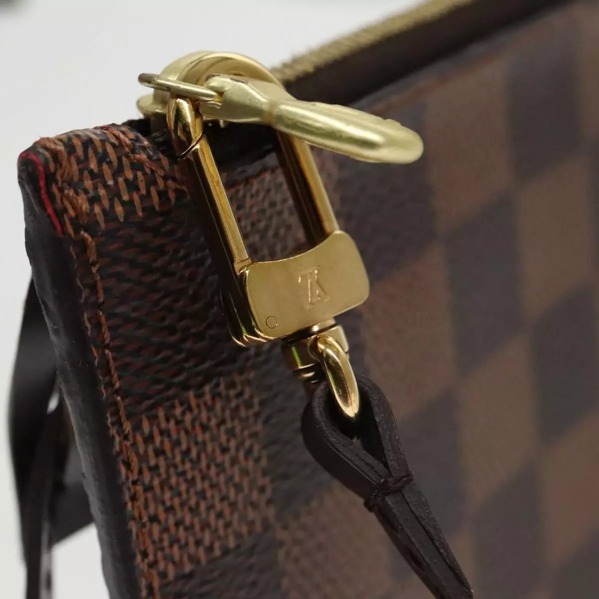 Louis Vuitton  Damier Ebene Neverfull MM GM Pochette AR3165