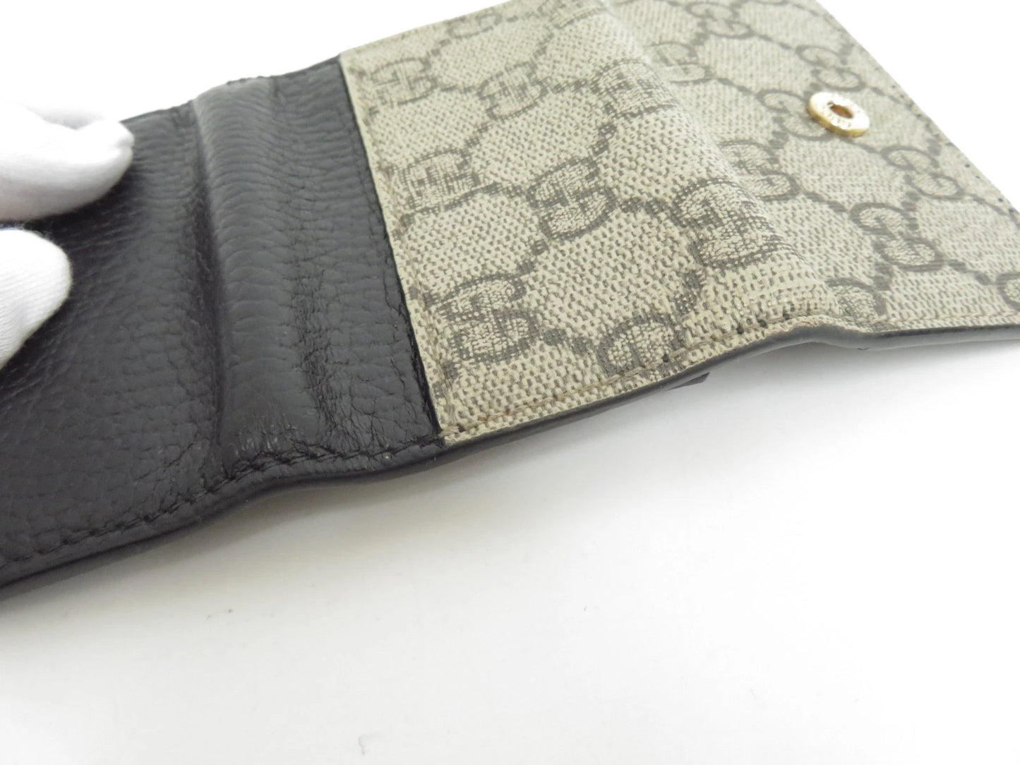 GUCCI GG Marmont Leather 6 Ring Key Case