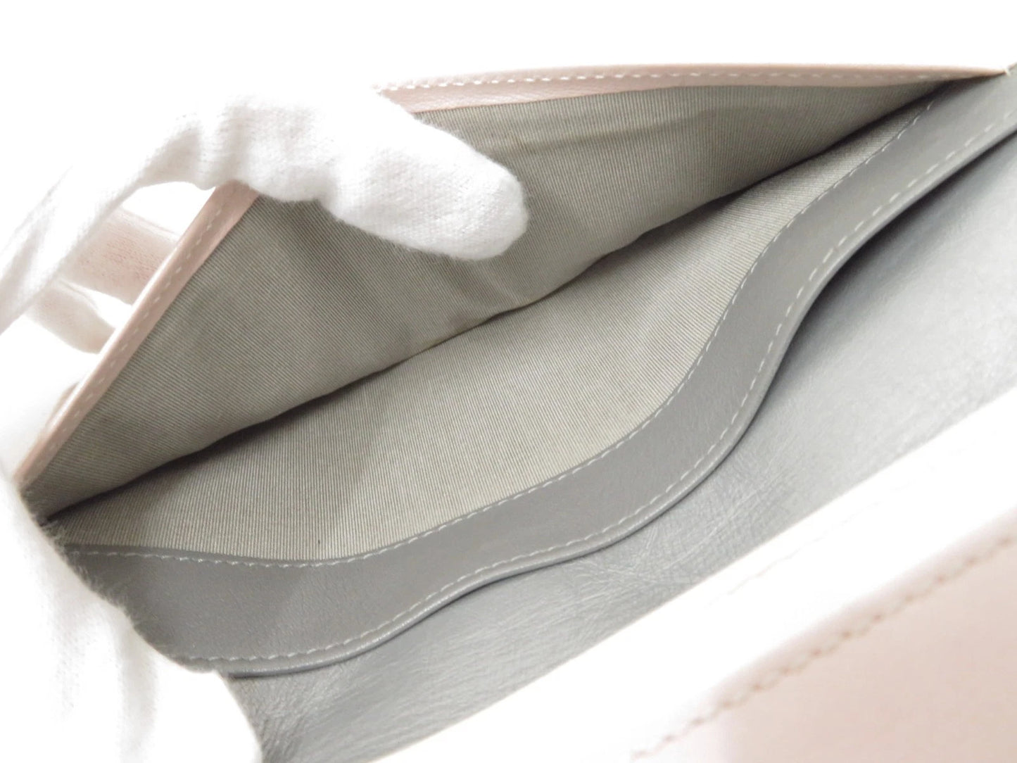 CHANEL CC Matelasse Leather Bifold Long Wallet