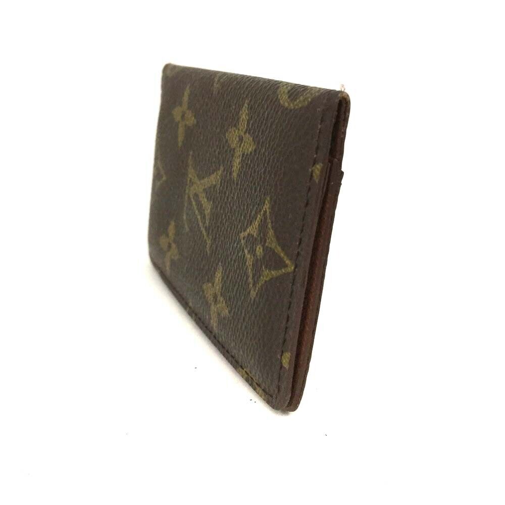 LOUIS VUITTON Monogram Business Card Holder