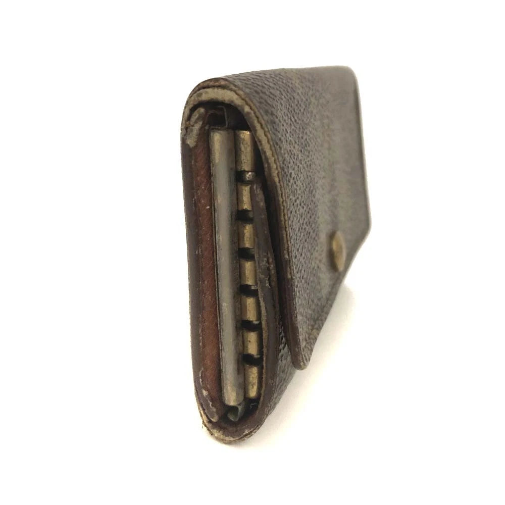 $345 Louis Vuitton Monogram Multicles 6 Ring Key Case Brown FL1903