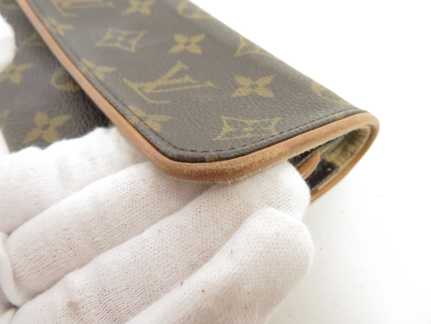 Louis Vuitton Monogram Pochette Twin PM Shoulder Pouch CA0050