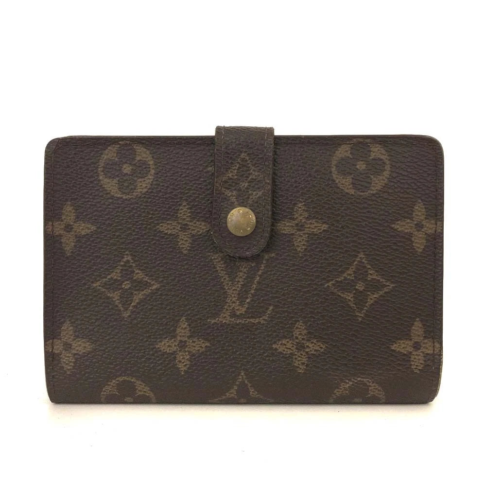 $750 2000 Louis Vuitton Monogram French Kisslock Wallet SD1000
