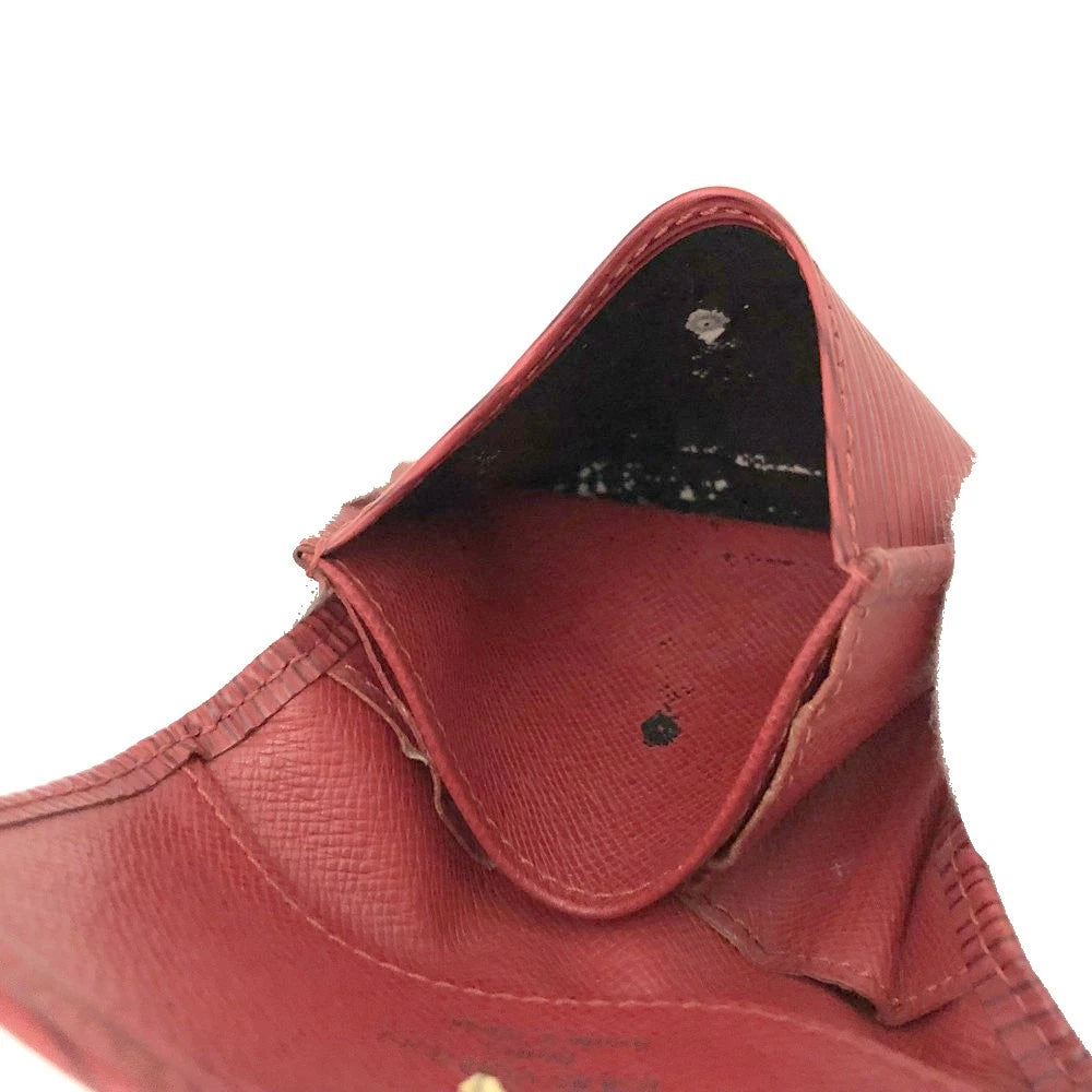 Louis Vuitton Epi Porte Mannaie Simple Leather Coin Purse Wallet CA0020