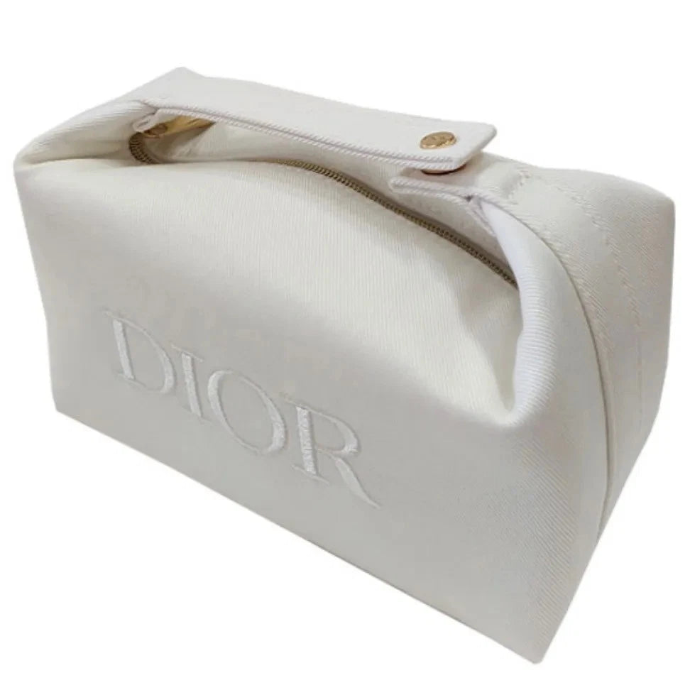 Christian Dior GWP Cosmetic Makeup Bag Pouch With Top Handle