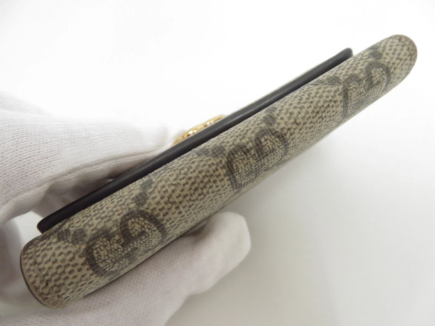 GUCCI GG Marmont Leather 6 Ring Key Case