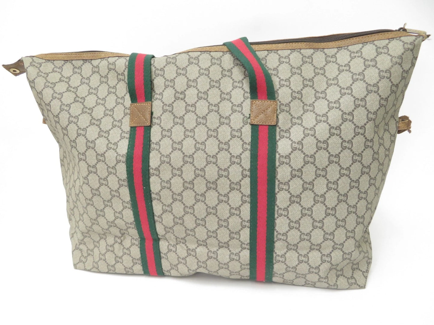 Gucci Gucci Plus Sherry Line PVC Leather Tote Shoulder Bag