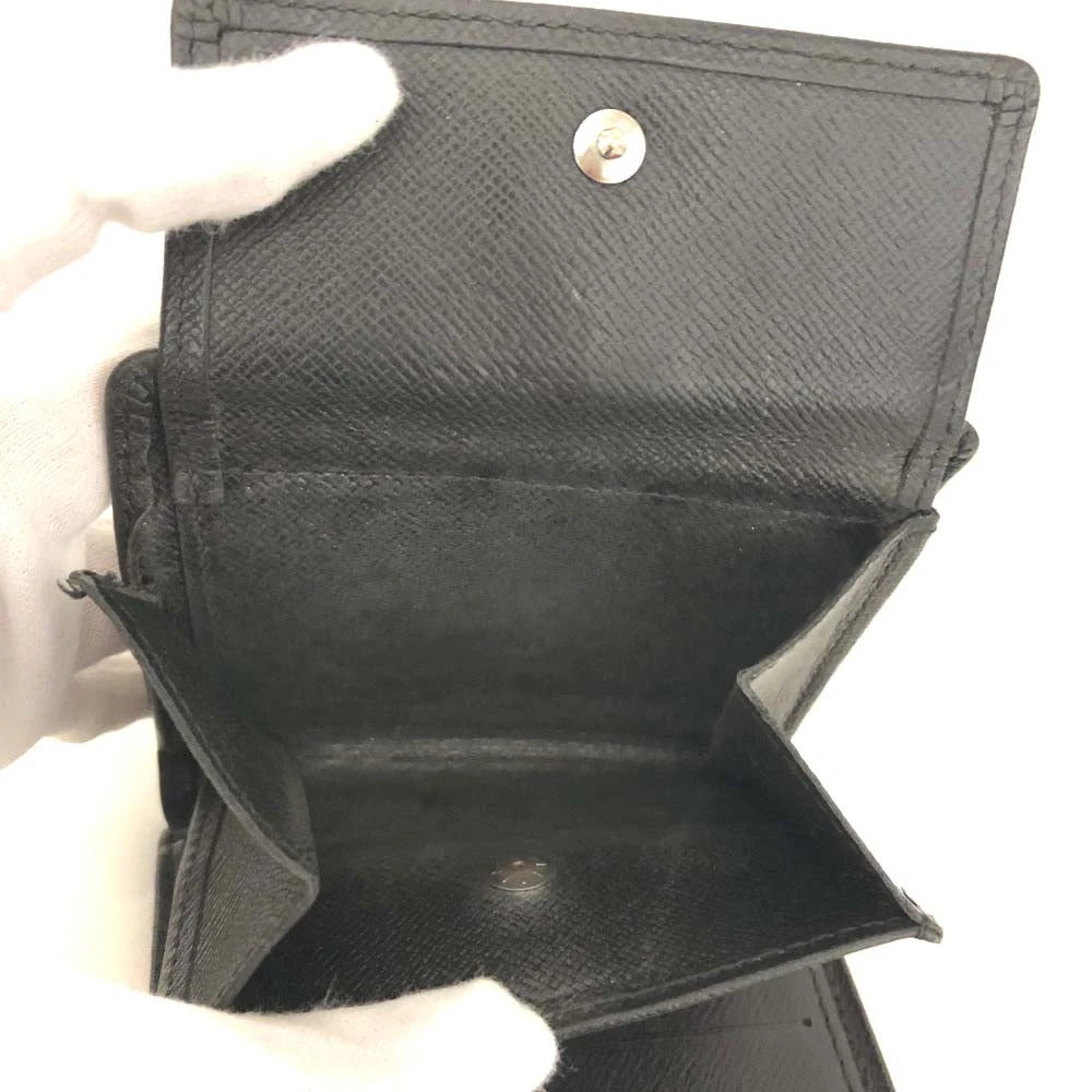 $520 Louis Vuitton Taiga Porte Bllets 3 Cartes Leather Bifold Wallet VI0051