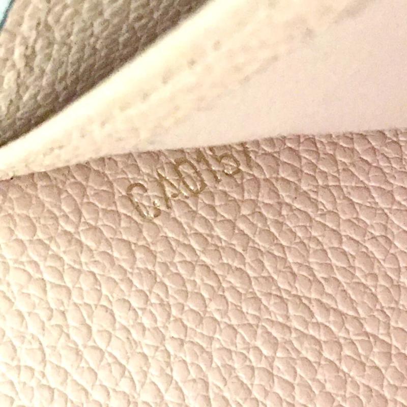 Louis Vuitton  Empreinte Sarah Wallet NM Rose Poudre CA0157