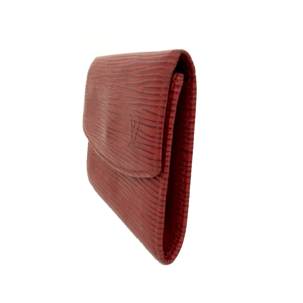 Louis Vuitton Epi Porte Mannaie Simple Leather Coin Purse Wallet CA0020