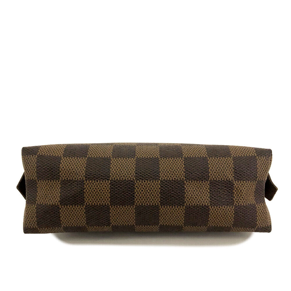 LOUIS VUITTON Damier Ebene Cosmetic Pouch CA0030