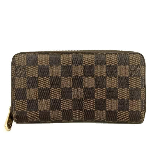 Louis Vuitton  Damier Ebene Zippy Wallet MI0143