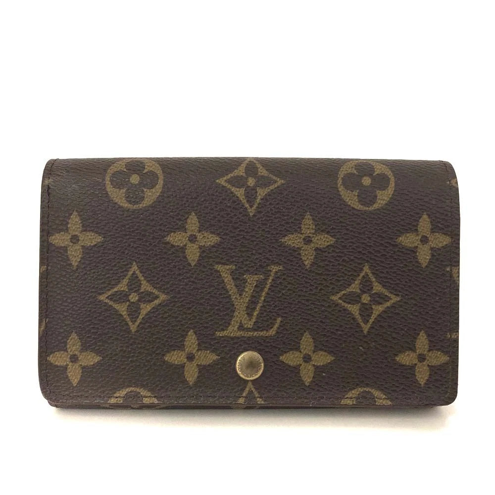 Louis Vuitton Monogram Porte Monnaie Billets Tresor Bifold Wallet RA1925