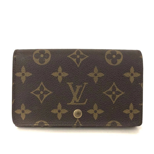 Louis Vuitton Monogram Porte Monnaie Billets Tresor Bifold Wallet RA0965