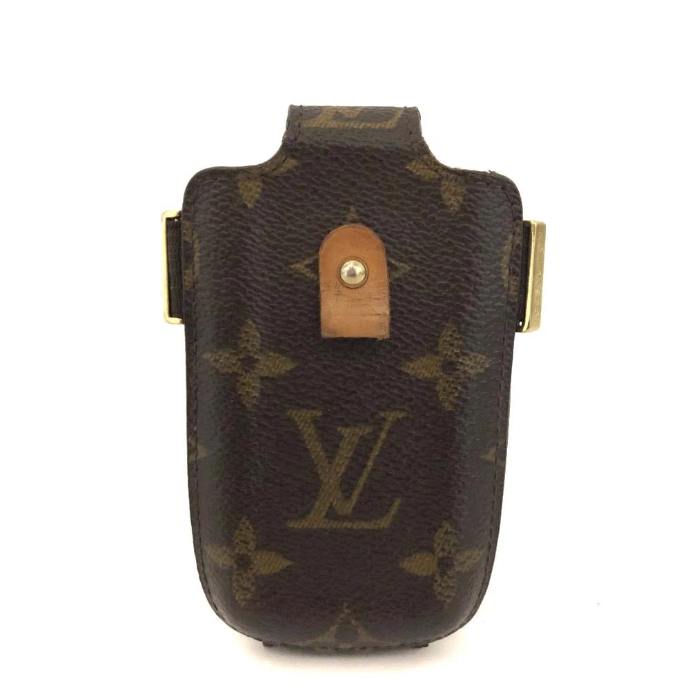 $250 Louis Vuitton Monogram Etui Telephone Japan Cellphone Case MI0042