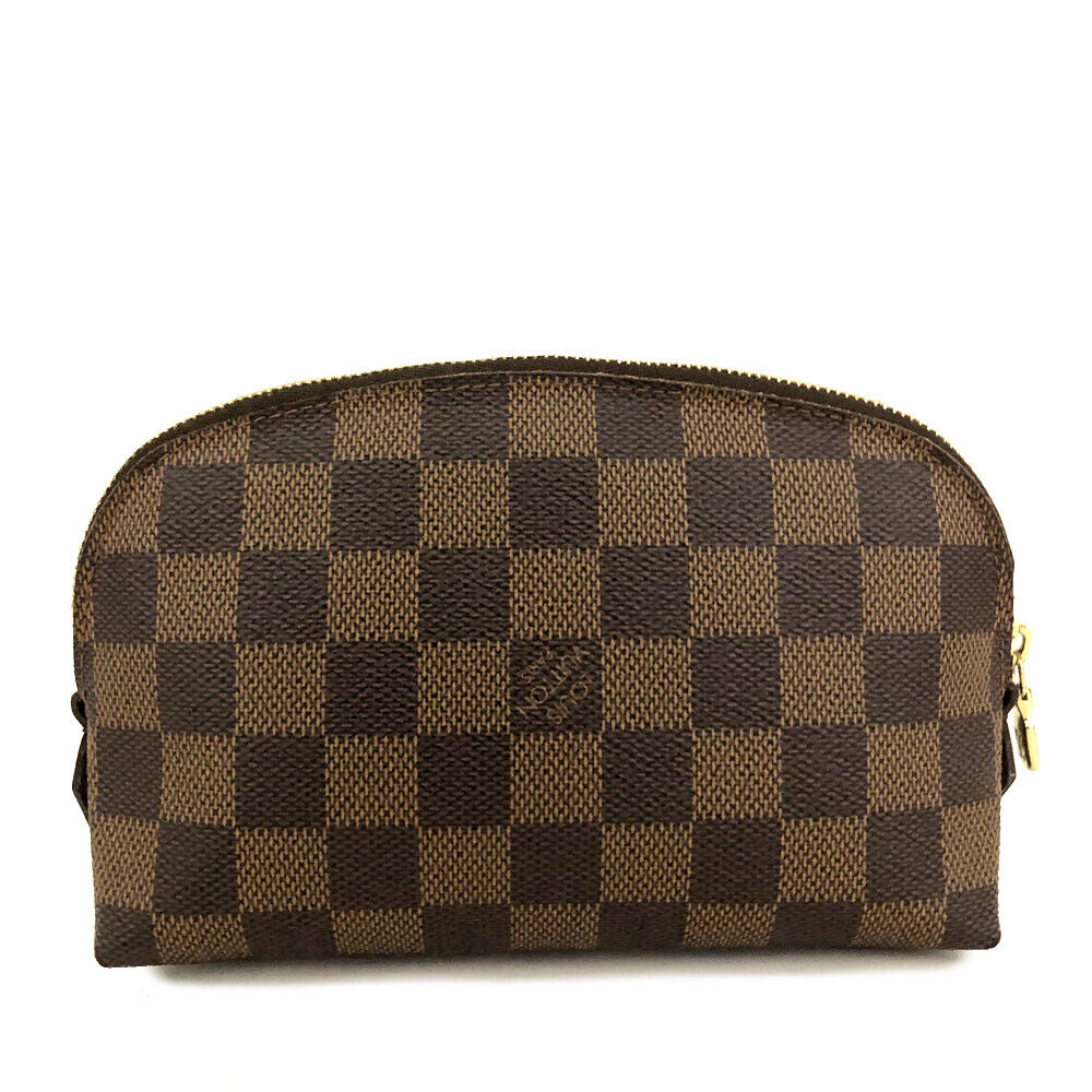 LOUIS VUITTON Damier Ebene Cosmetic Pouch CA0030
