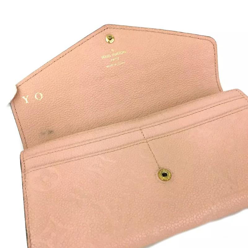 Louis Vuitton  Empreinte Sarah Wallet NM Rose Poudre CA0157