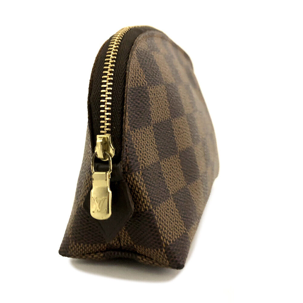 LOUIS VUITTON Damier Ebene Cosmetic Pouch CA0030