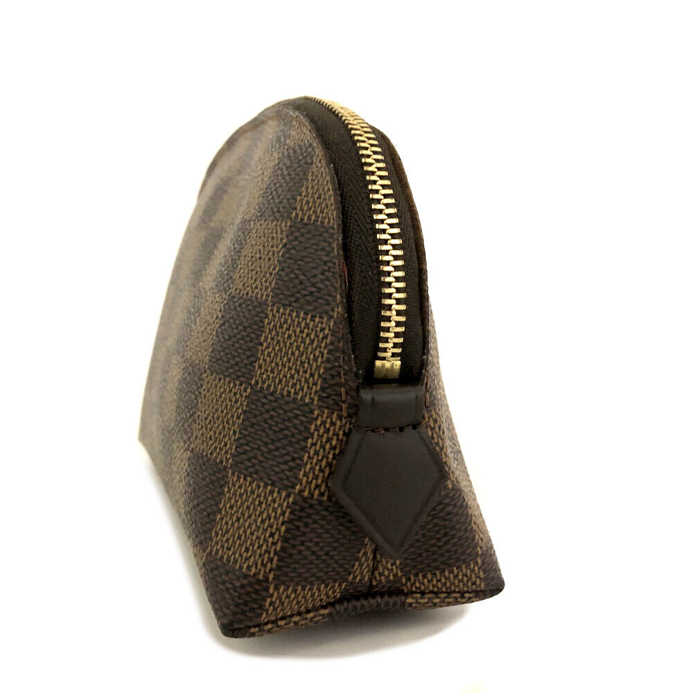 LOUIS VUITTON Damier Ebene Cosmetic Pouch CA0030
