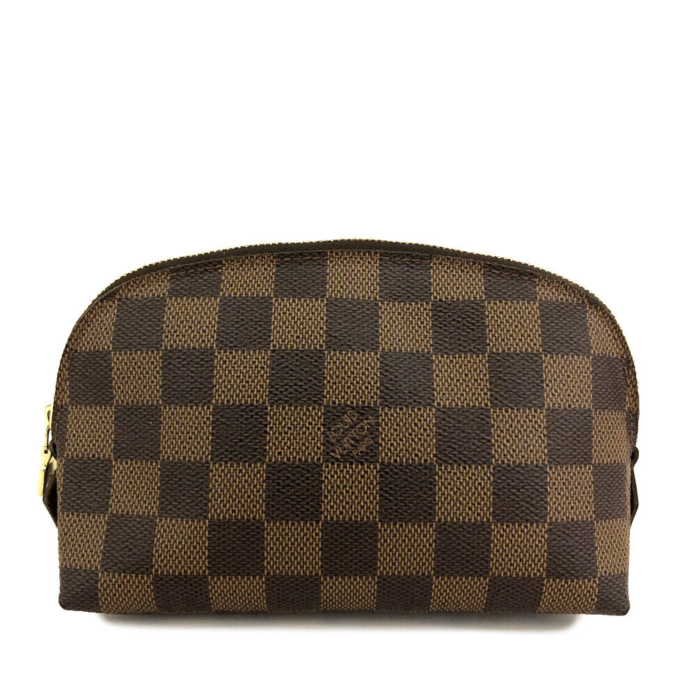 LOUIS VUITTON Damier Ebene Cosmetic Pouch CA0030