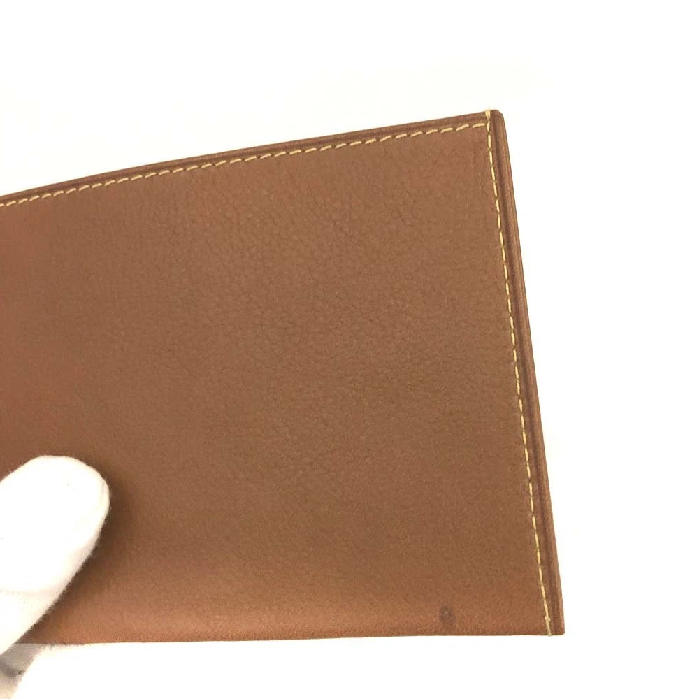 LOEWE Logo Leather Card Case Brown