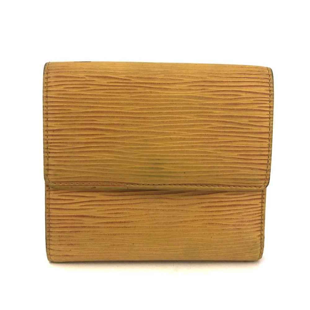 $655 1995 Louis Vuitton Epi Porte Feiulle Elise Credit Leather Trifold Wallet SP1915