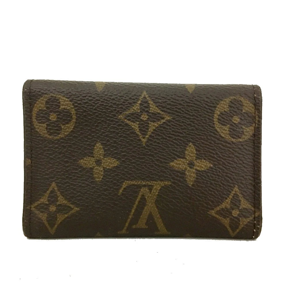 Louis Vuitton Monogram Multicles 6 Ring Key Case Brown RFID