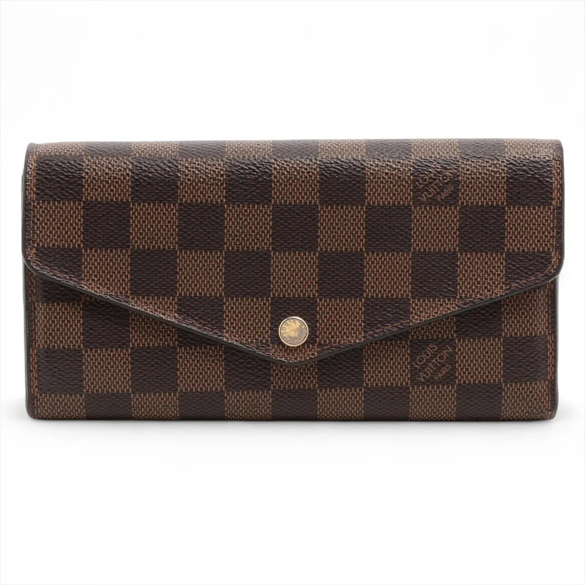 Louis Vuitton Damier Portefeuille Sarah N60114 Rose Ballerine Long Wallet