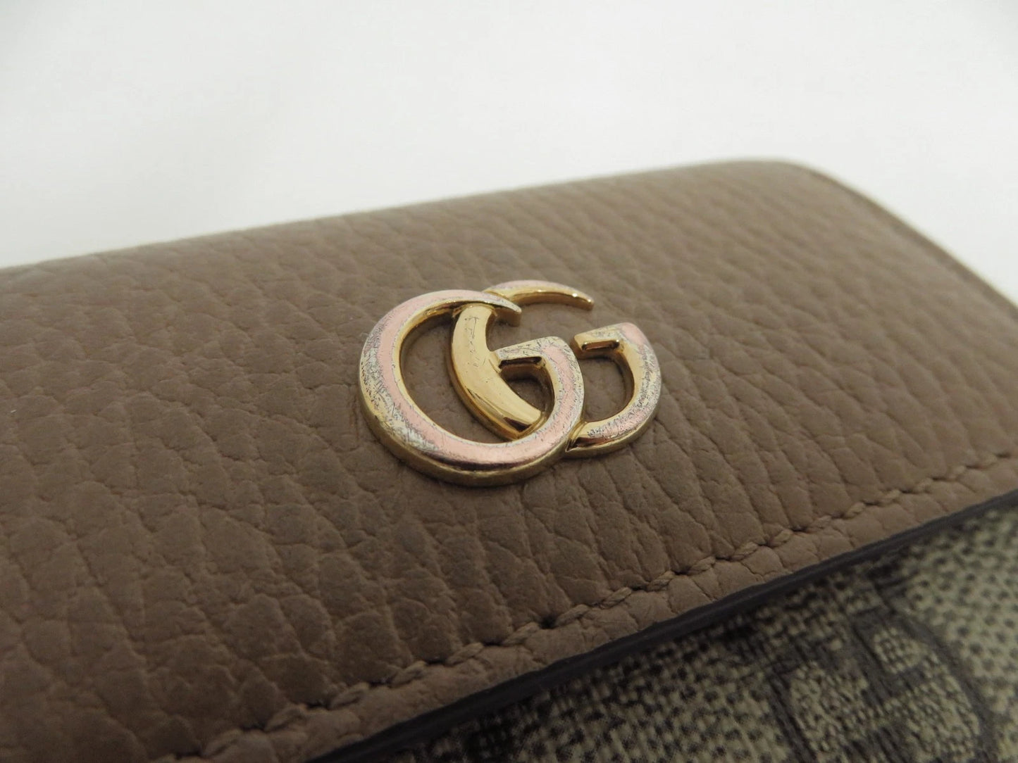 GUCCI GG Marmont Leather 6 Ring Key Case