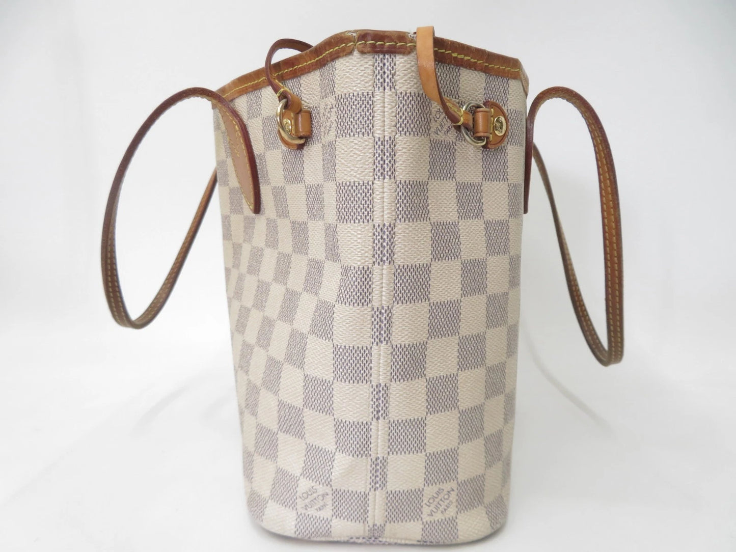 Louis Vuitton Damier Azur Neverfull PM Tote Bag Handbag