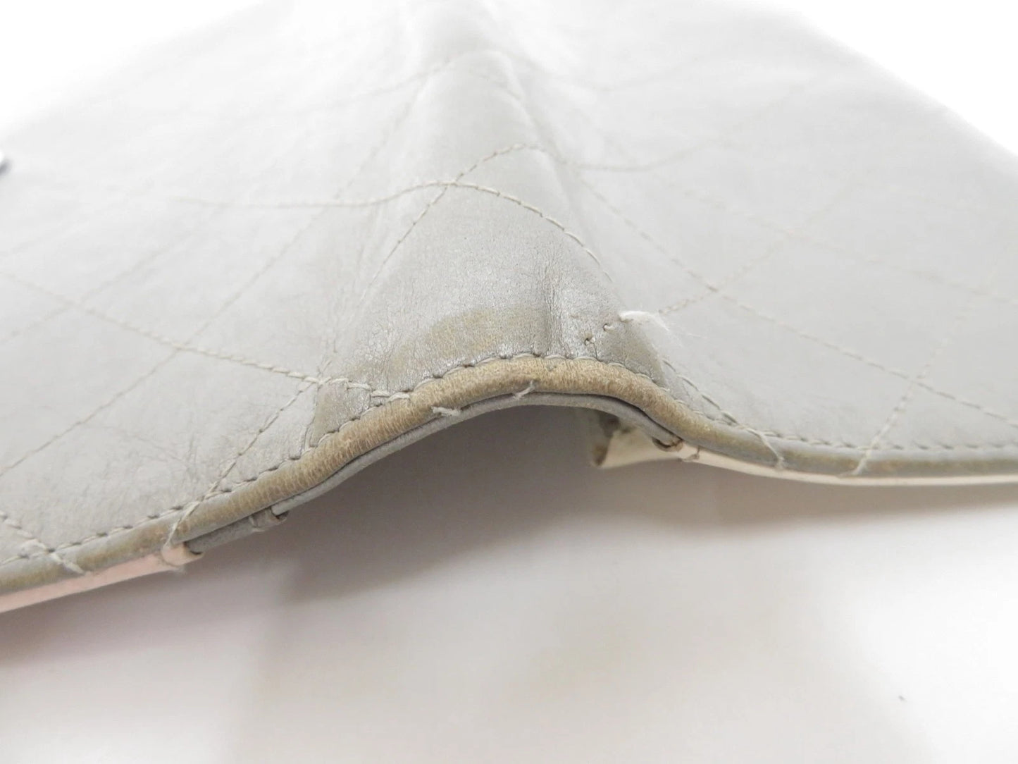 CHANEL CC Matelasse Leather Bifold Long Wallet